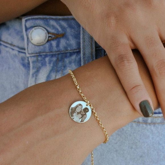 Colar Quadrado - Foto